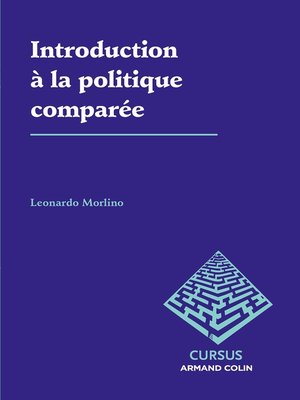 cover image of Introduction à la politique comparée